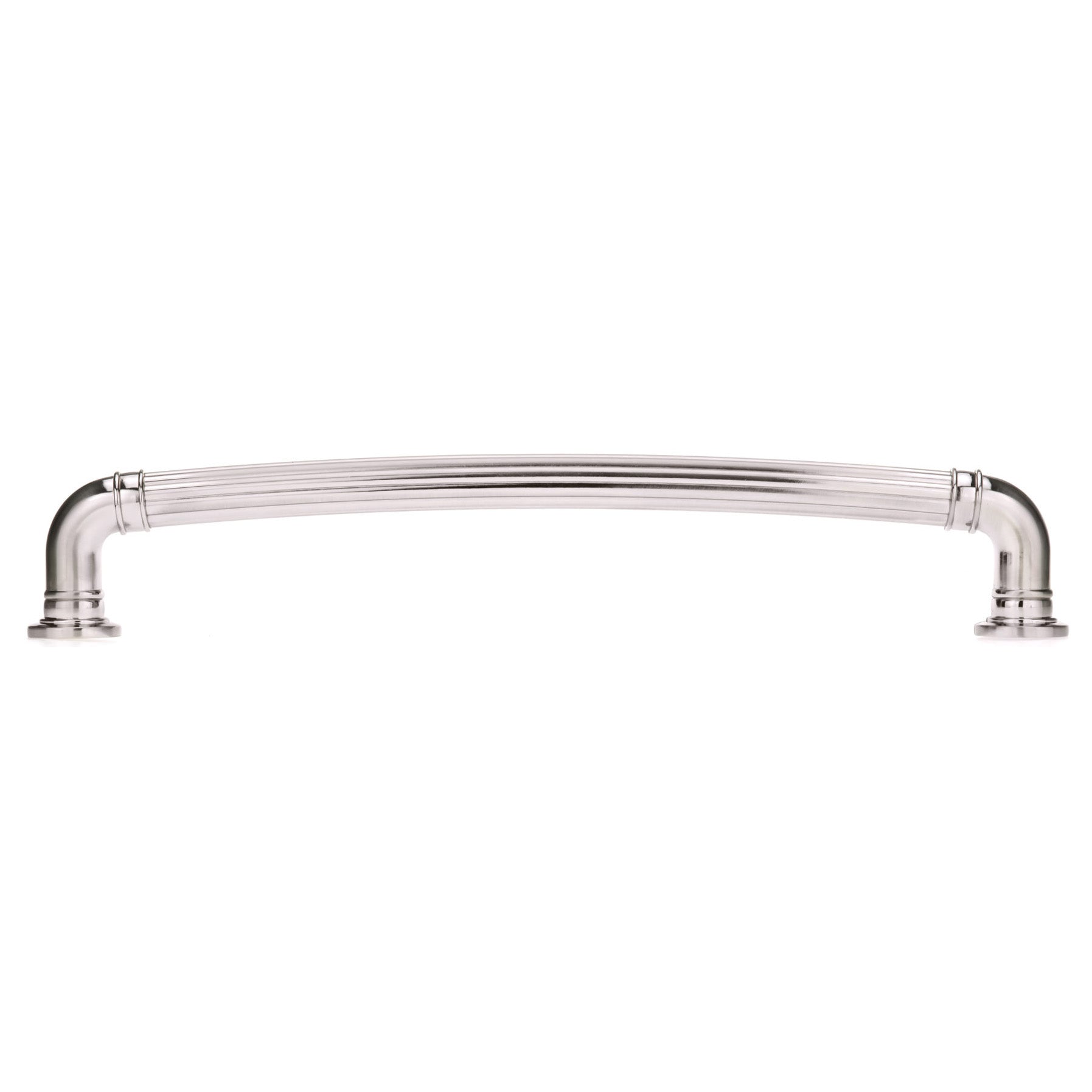 Traditional Pull, 12-5/8" Center-to-Center, Brushed Nickel alt 2