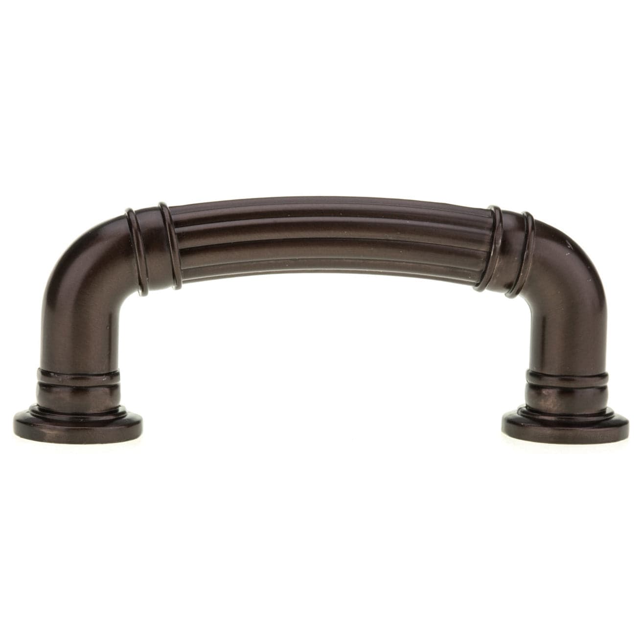 Traditional Pull, 3" Center-to-Center, Honey Bronze alt 0
