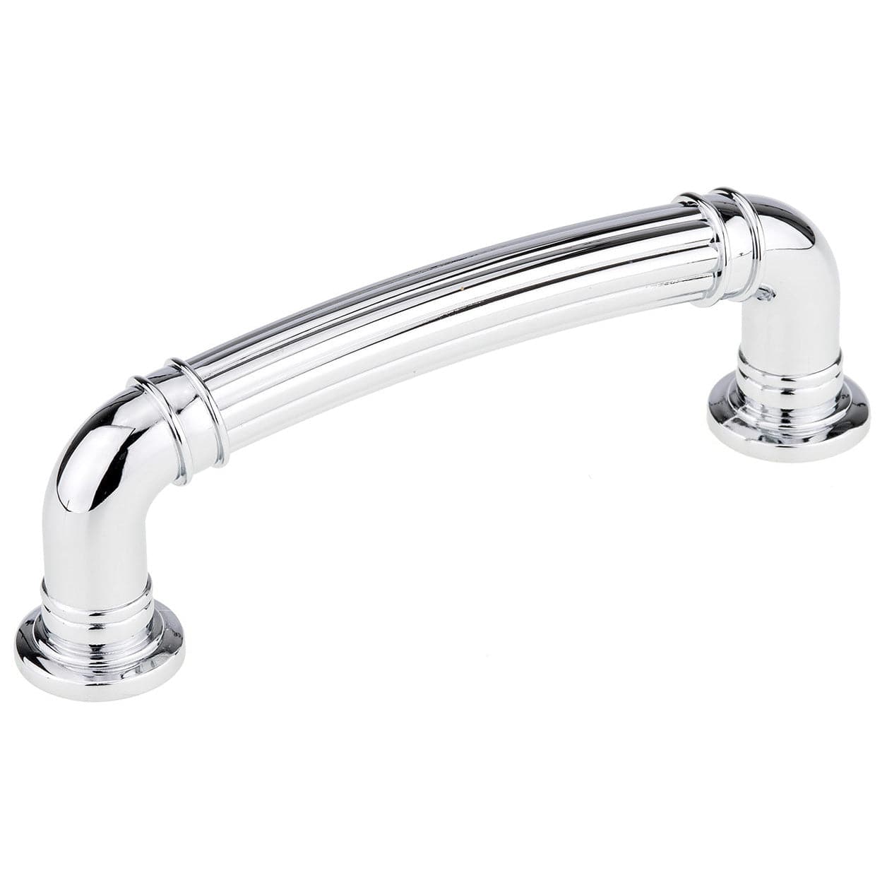 Traditional Pull, 3-3/4" Center-to-Center, Chrome alt 0