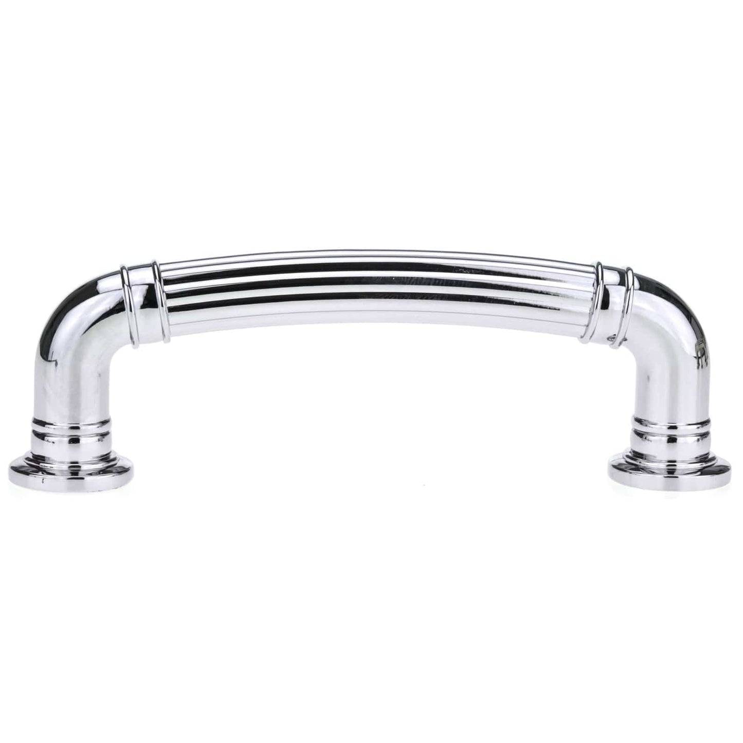 Traditional Pull, 3-3/4" Center-to-Center, Chrome alt 0