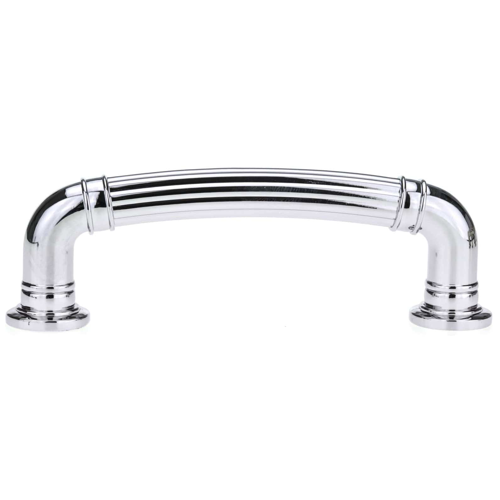 Traditional Pull, 3-3/4" Center-to-Center, Chrome alt 0