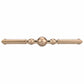 Traditional Pull, 12-5/8" Center-to-Center, Champagne Bronze alt 0