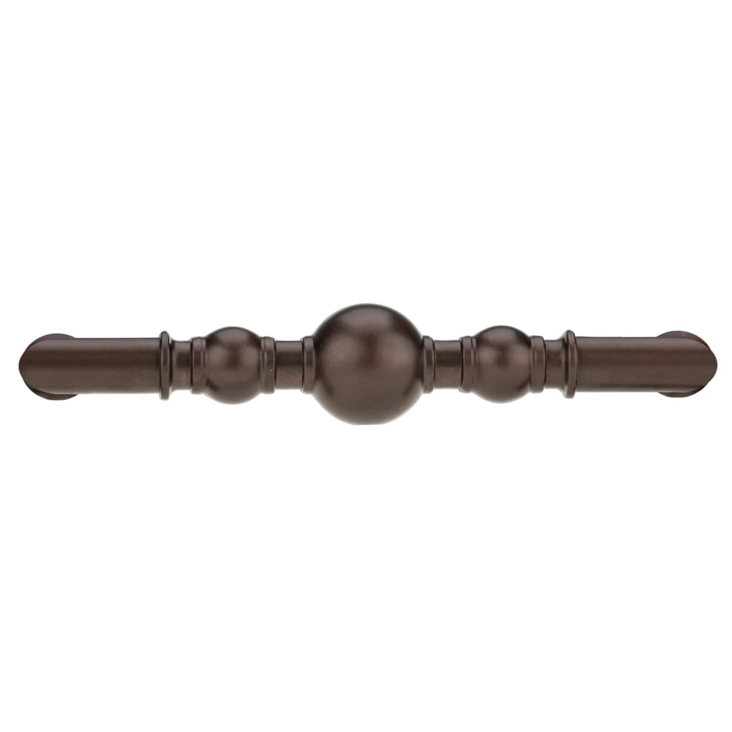 Traditional Pull, 3-3/4" Center-to-Center, Honey Bronze alt 0
