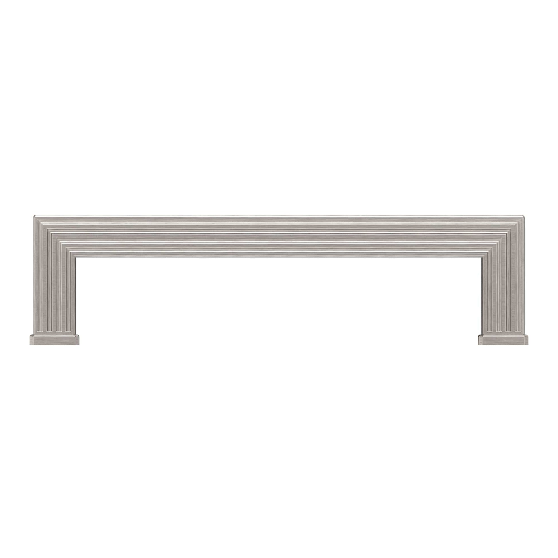 Transitional Pull, 5-1/16" Center-to-Center, Brushed Nickel alt 0