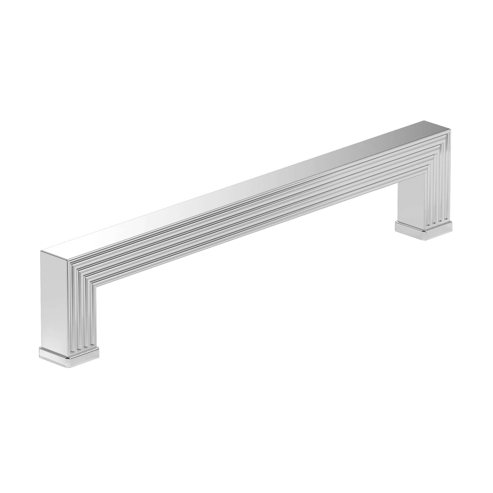 Transitional Pull, 7-9/16" Center-to-Center, Chrome alt 0