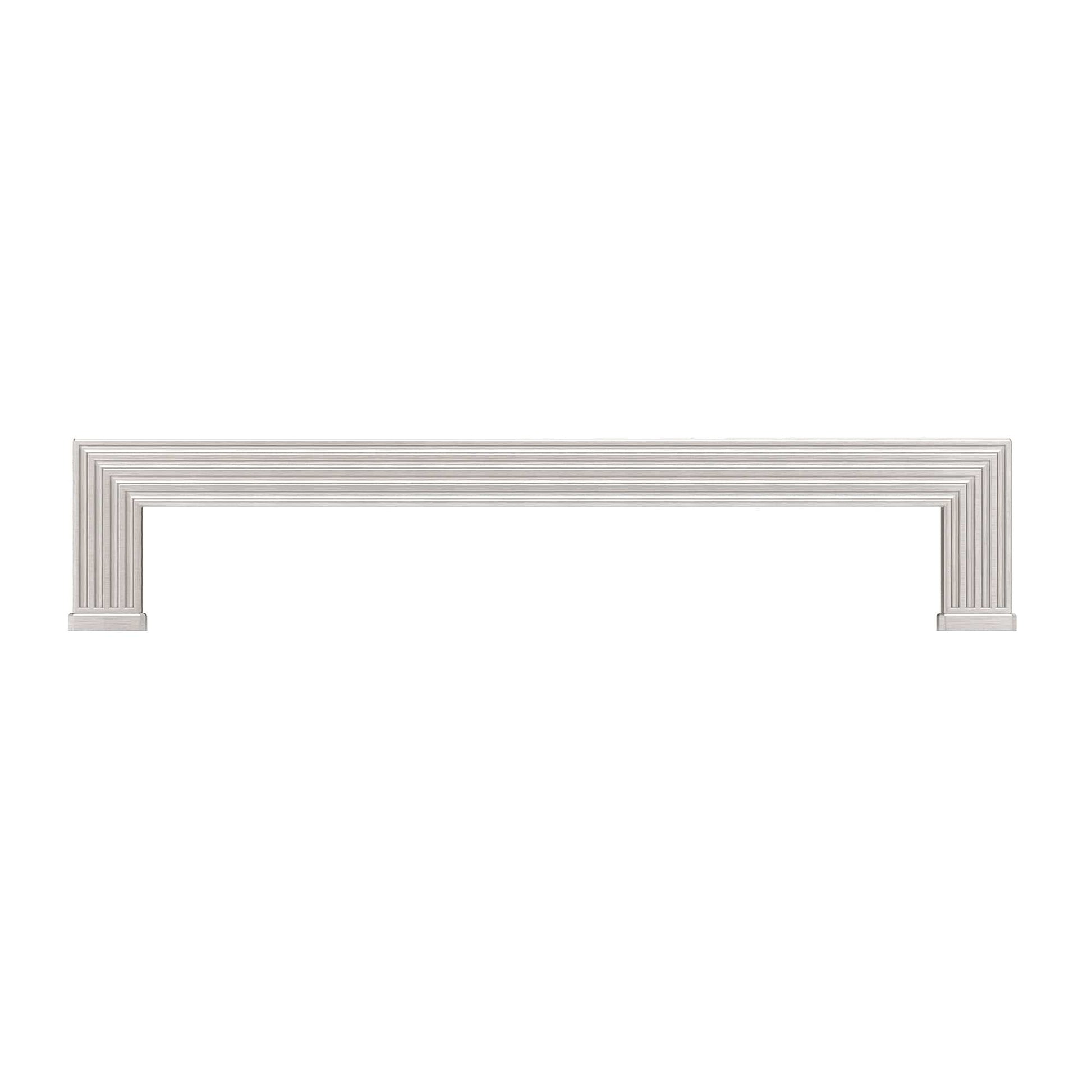 Transitional Pull, 7-9/16" Center-to-Center, Brushed Nickel alt 0
