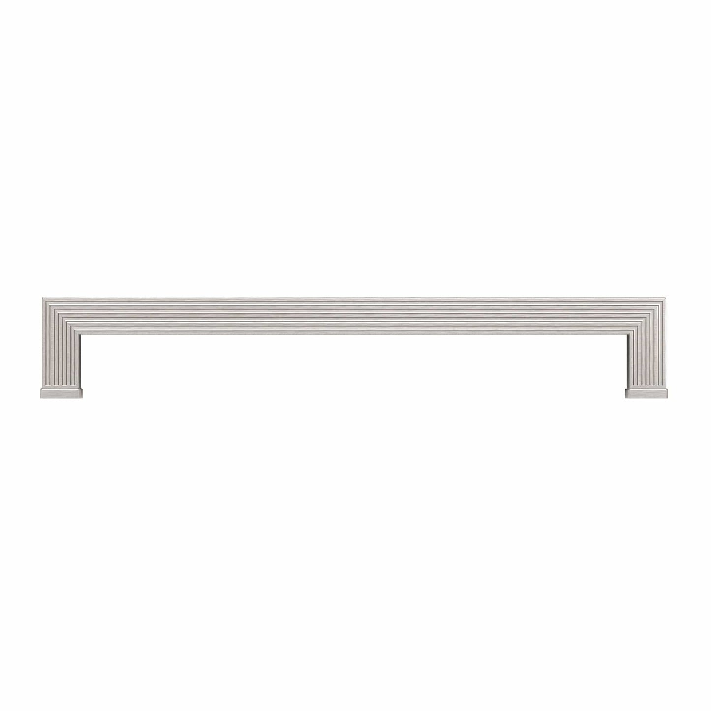 Transitional Pull, 12-5/8" Center-to-Center, Brushed Nickel alt 0
