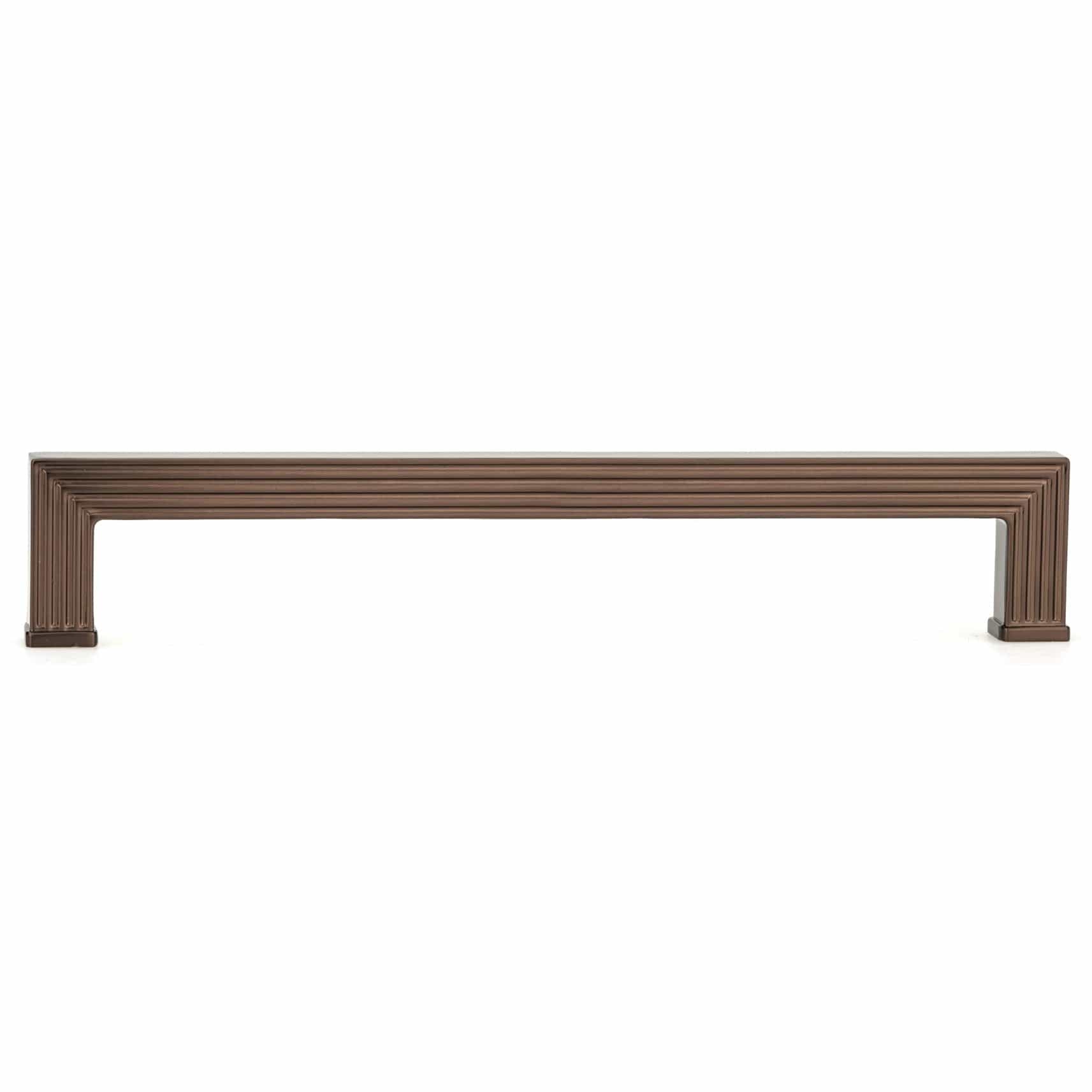 Transitional Pull, 12-5/8" Center-to-Center, Honey Bronze alt 0