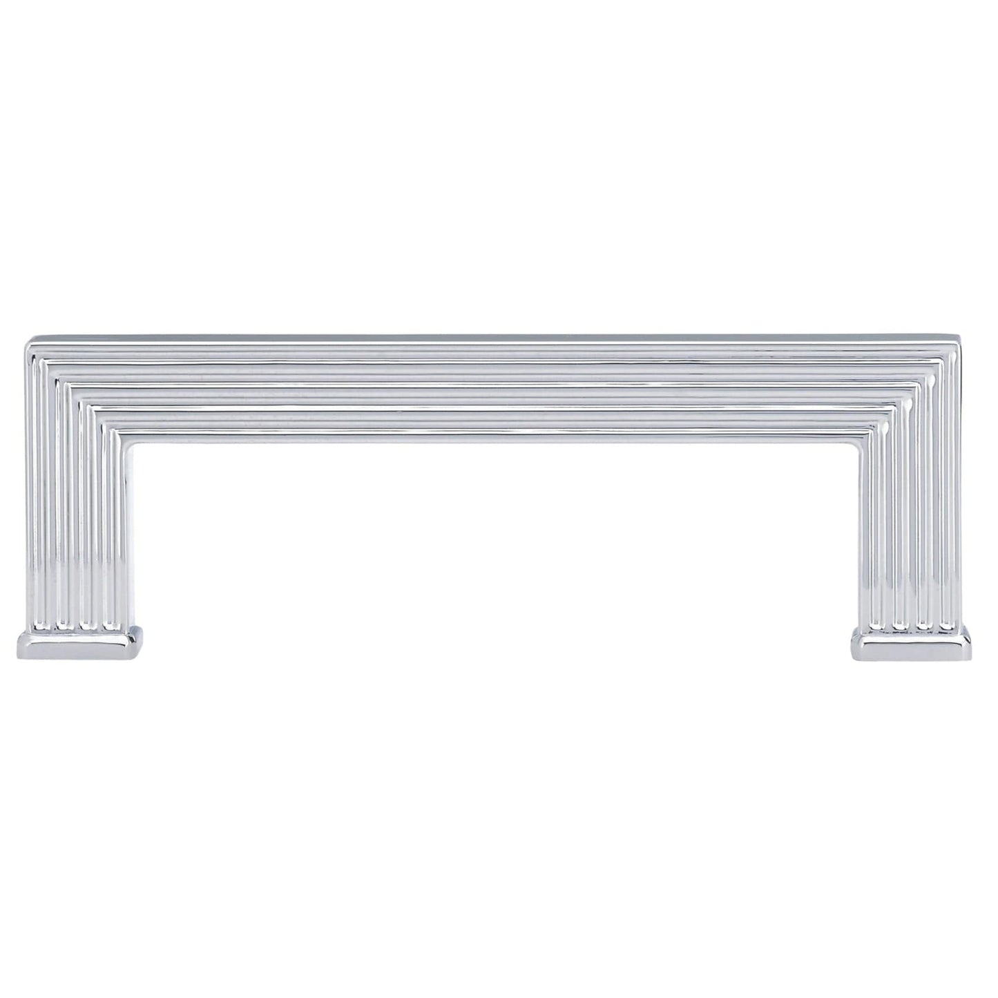 Transitional Pull, 3-3/4" Center-to-Center, Chrome alt 0