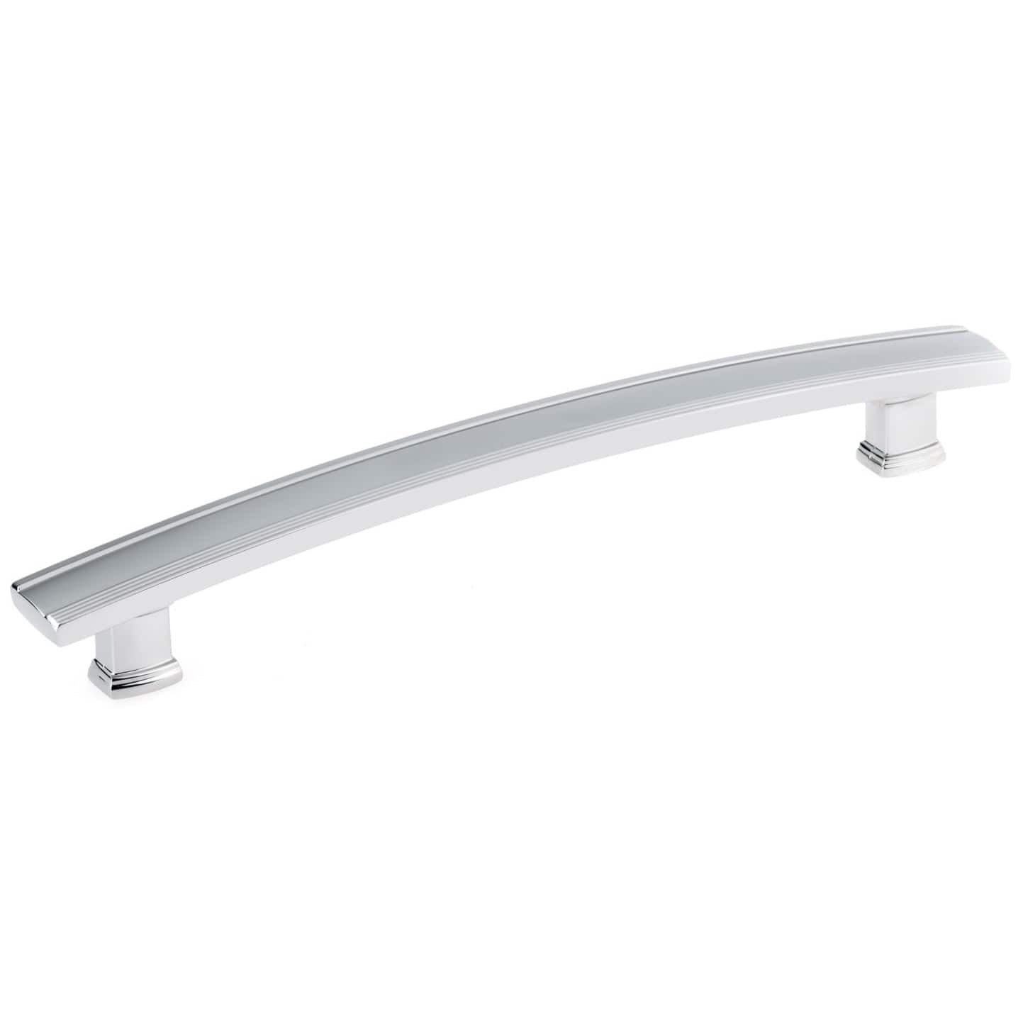 Transitional Pull, 7-9/16" Center-to-Center, Chrome alt 0
