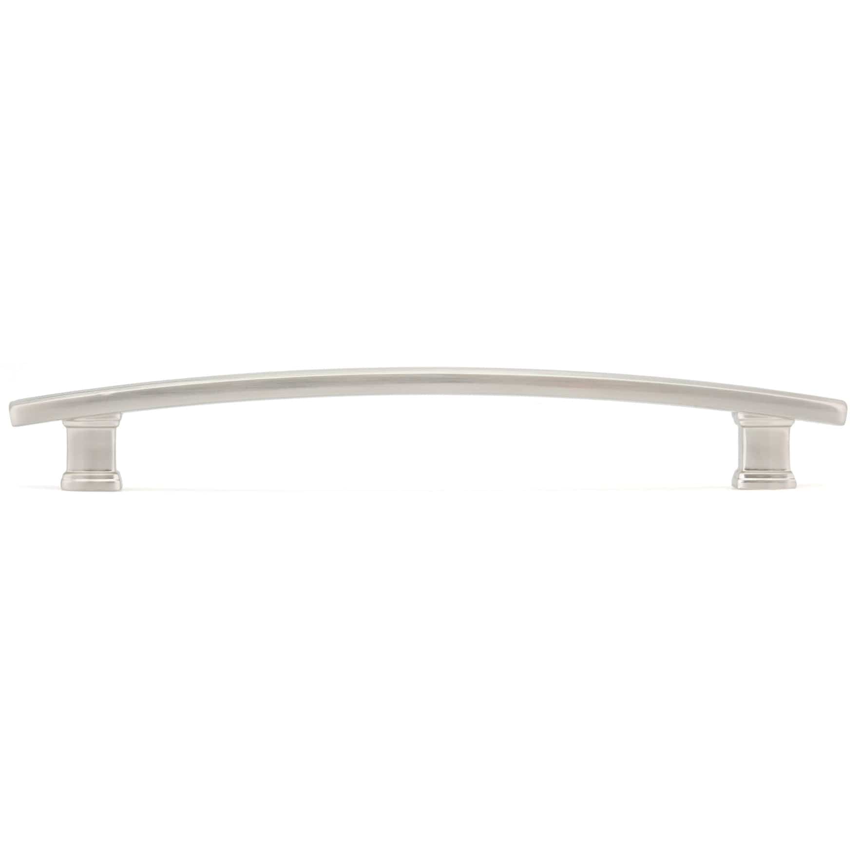 Transitional Pull, 7-9/16" Center-to-Center, Brushed Nickel alt 0