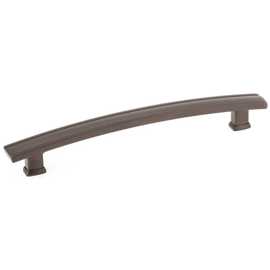 Transitional Pull, 7-9/16" Center-to-Center, Honey Bronze alt 0