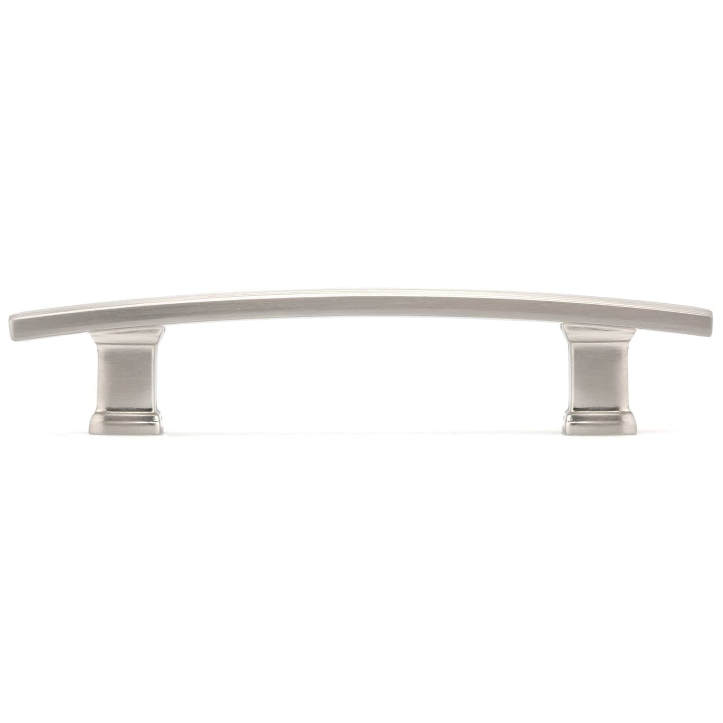 Transitional Pull, 3-3/4" Center-to-Center, Brushed Nickel alt 0