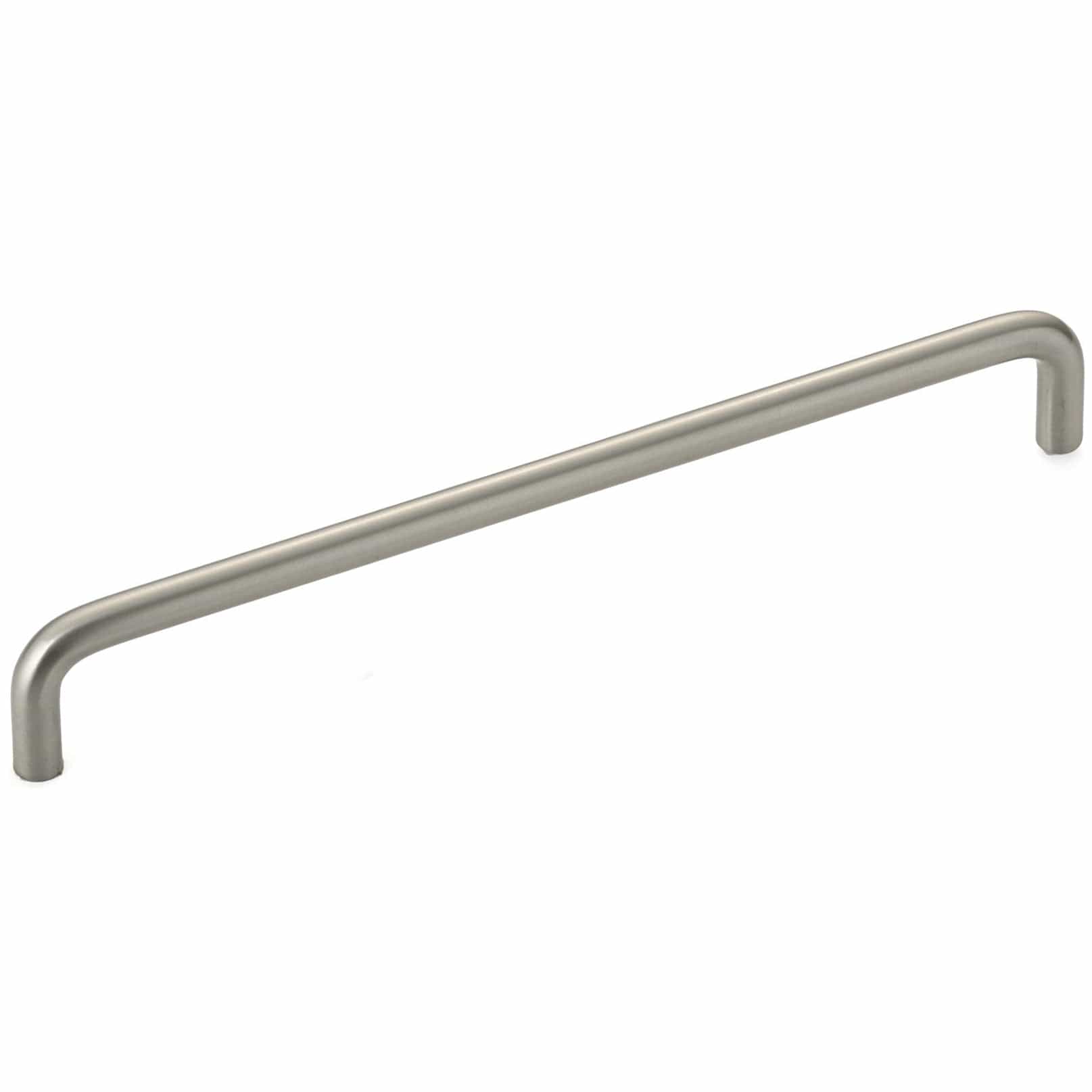 Contemporary Pull, 8" Center-to-Center, Brushed Nickel alt 0
