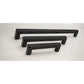 Traditional Pull, 12-5/8" Center-to-Center, Matte Black alt 0