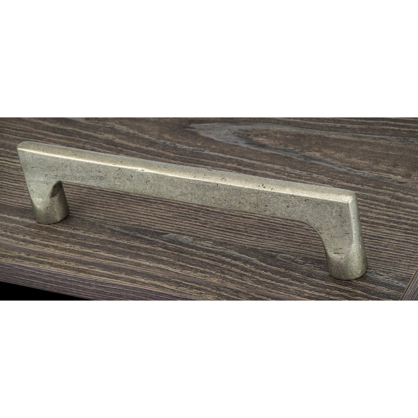Traditional Pull, 6-1/4" Center-to-Center, Pewter Bronze alt 0
