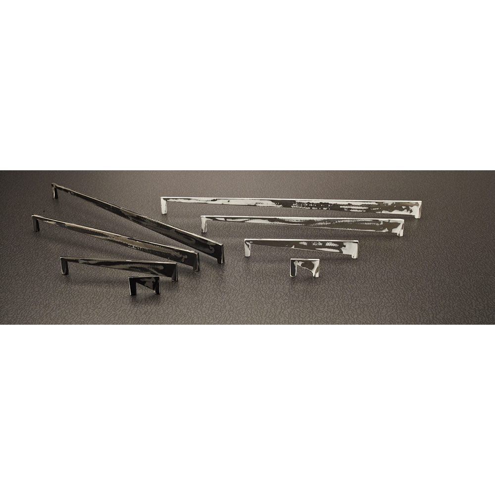 Contemporary Pull, 12-5/8" Center-to-Center, Brushed Industrial Black alt 0