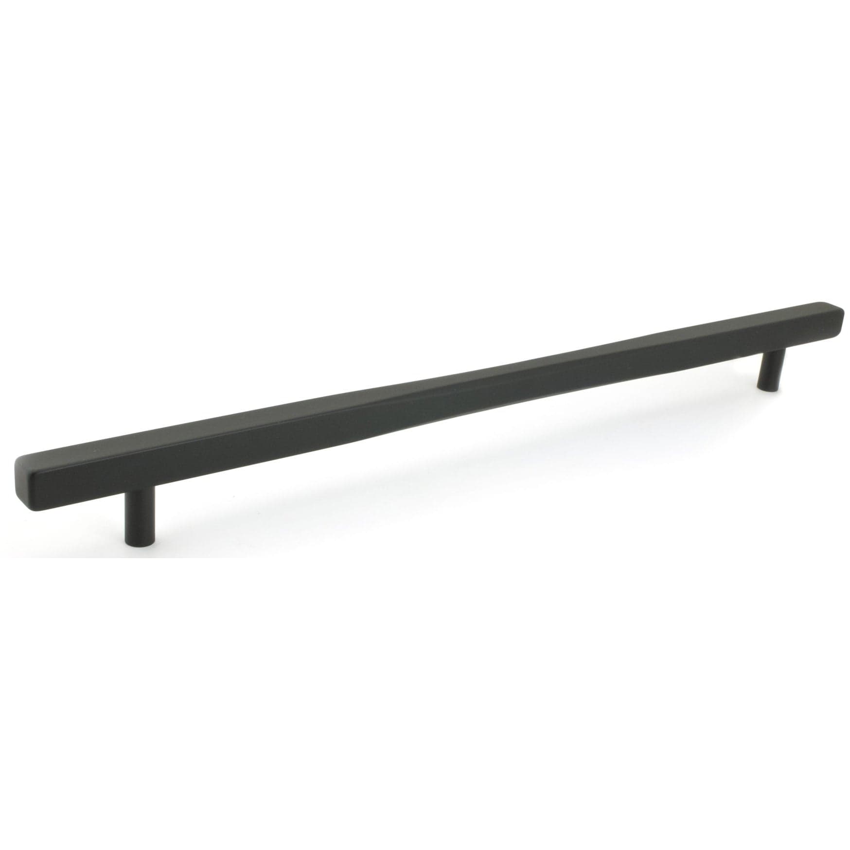 Contemporary Pull, 12-5/8" Center-to-Center, Matte Black alt 0