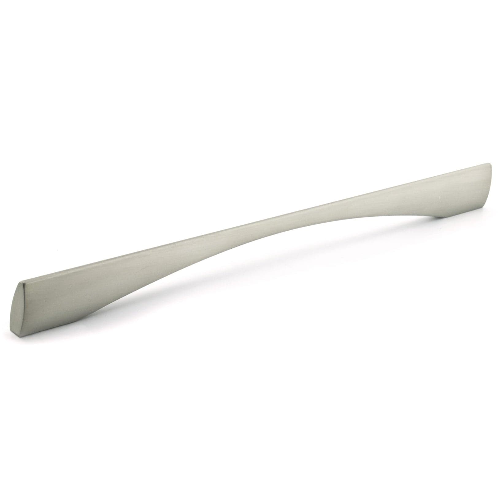 Contemporary Pull, 12-5/8" Center-to-Center, Brushed Nickel alt 0