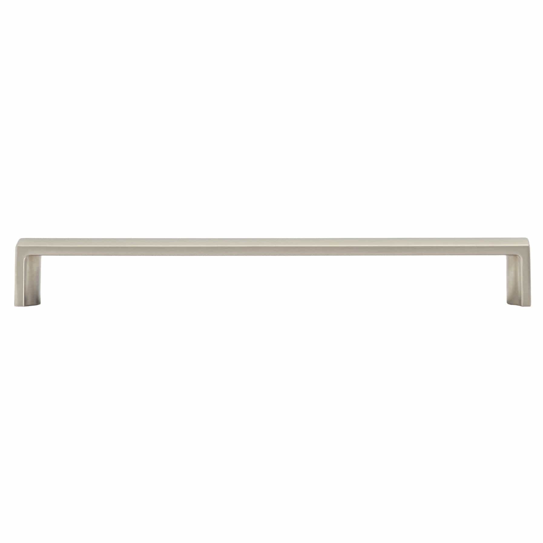 Contemporary Pull, 7-9/16" Center-to-Center, Brushed Nickel alt 0
