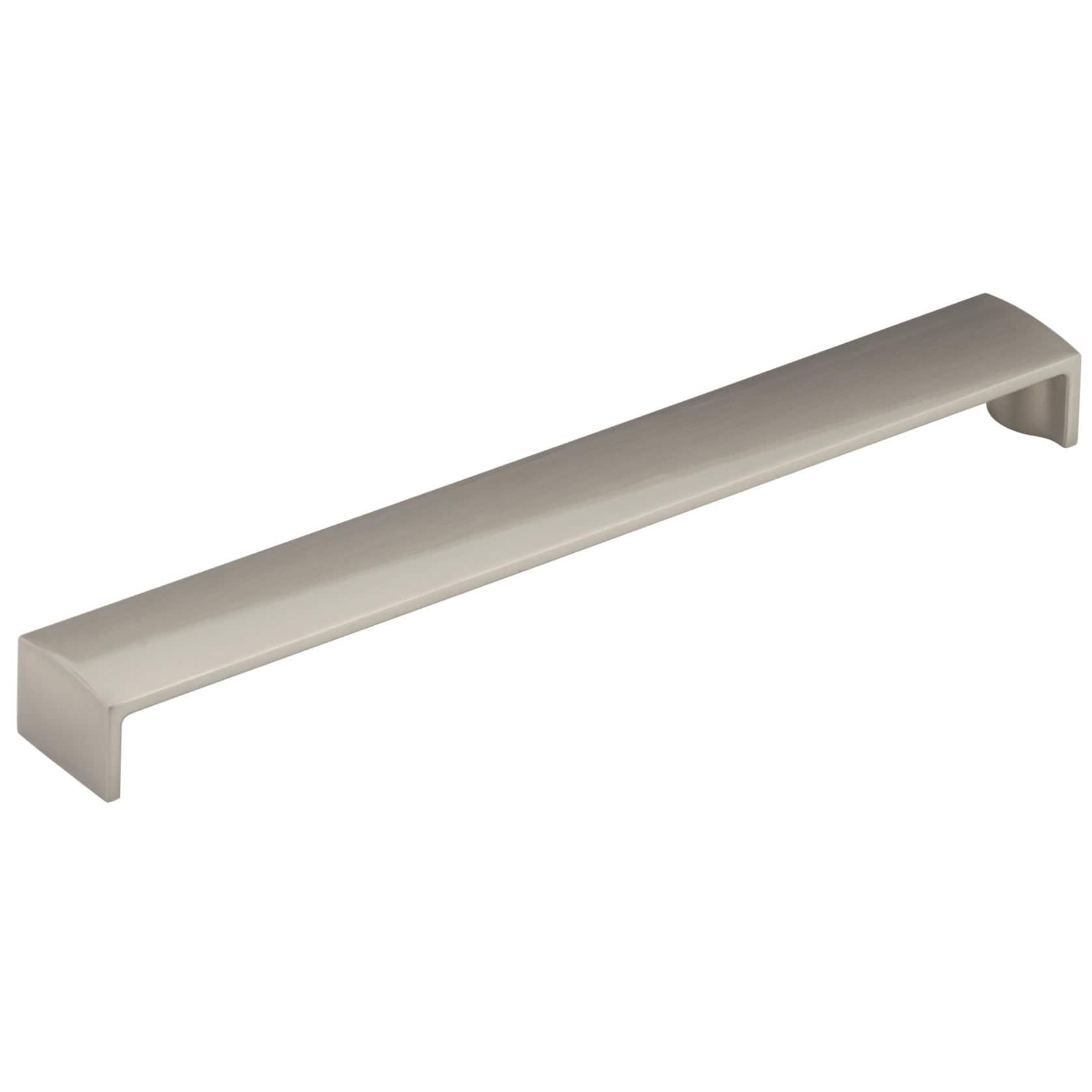 Contemporary Pull, 10-1/8" Center-to-Center, Brushed Nickel alt 0