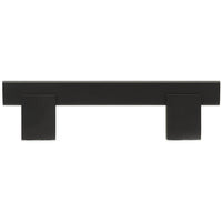 Contemporary Pull, 3-3/4" Center-to-Center, Matte Black alt 0