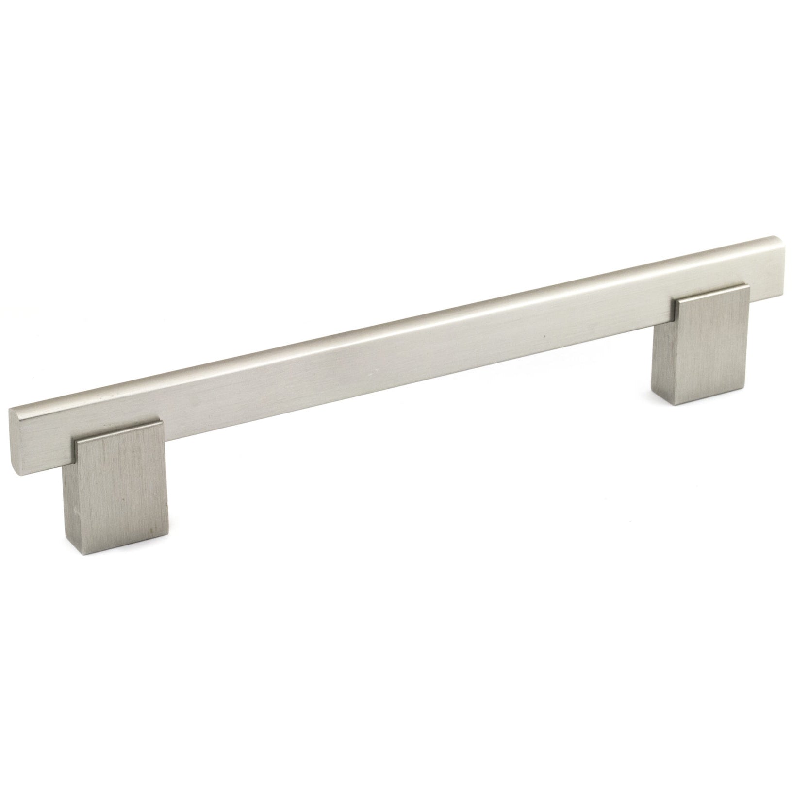 Contemporary Pull, 6-5/16" Center-to-Center, Brushed Nickel alt 0