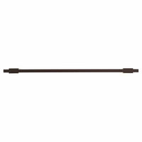 Contemporary Pull, 10-1/8" Center-to-Center, Matte Black alt 0