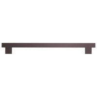 Contemporary Pull, 10-1/8" Center-to-Center, Matte Black alt 0