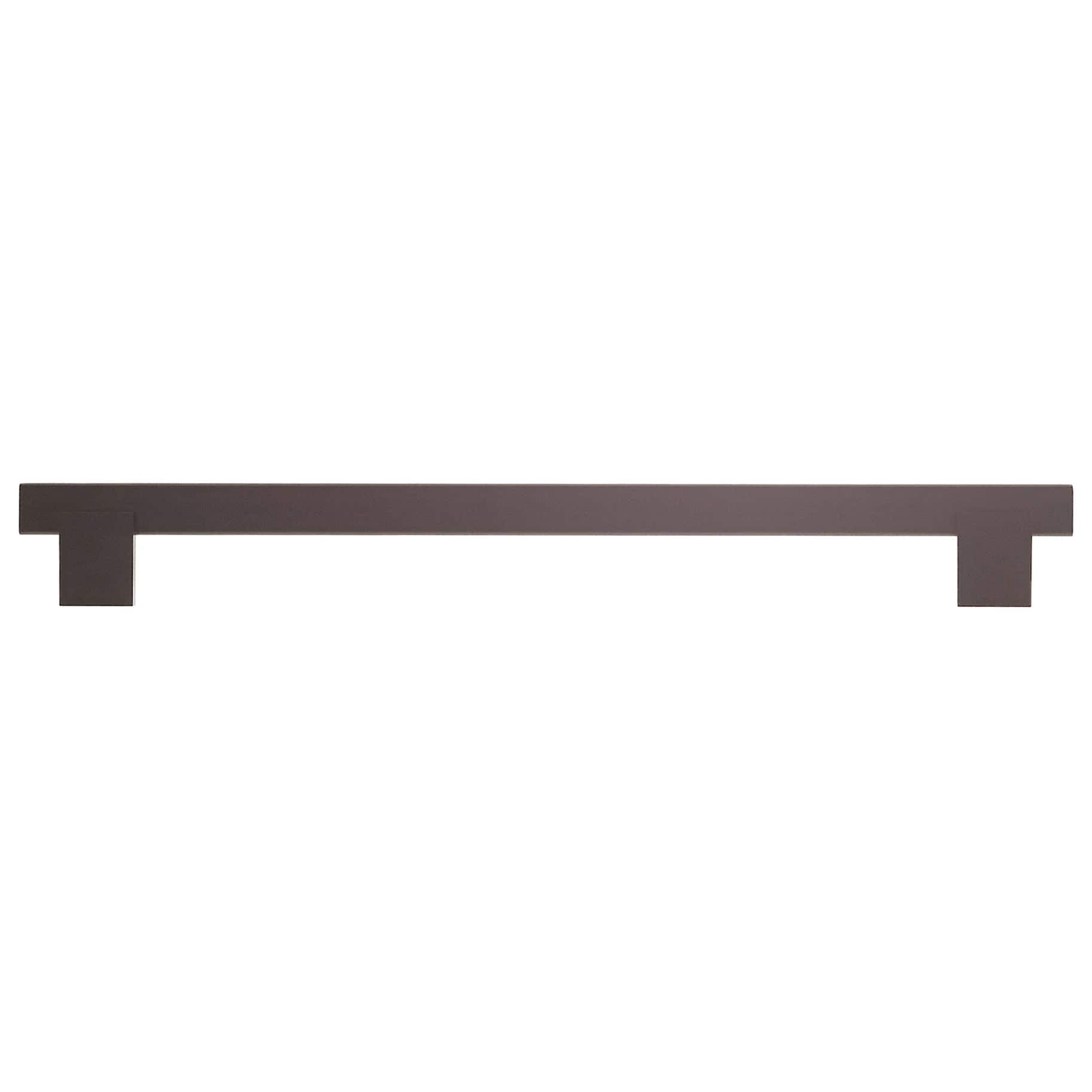Contemporary Pull, 10-1/8" Center-to-Center, Matte Black alt 0