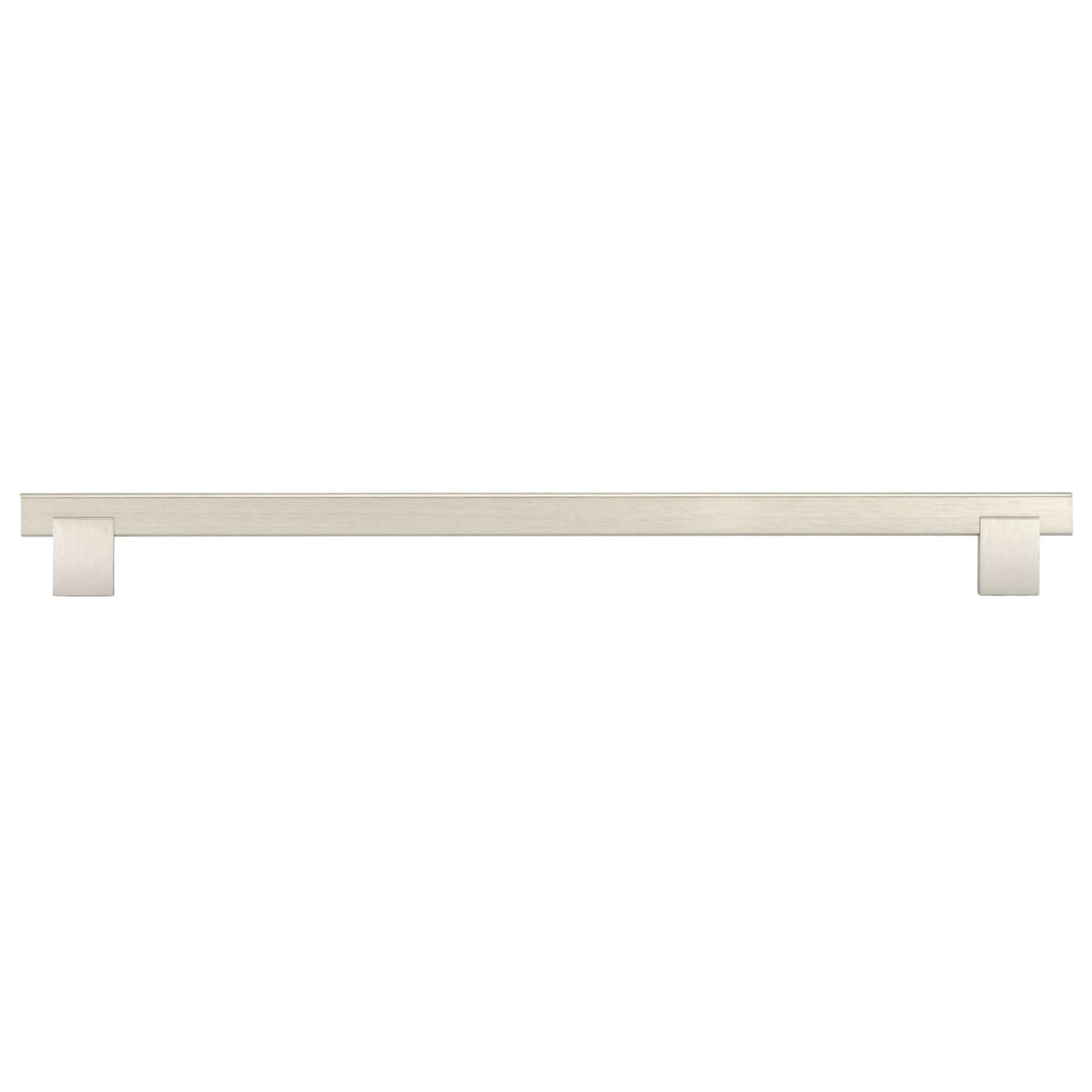 Contemporary Pull, 12-5/8" Center-to-Center, Brushed Nickel alt 0