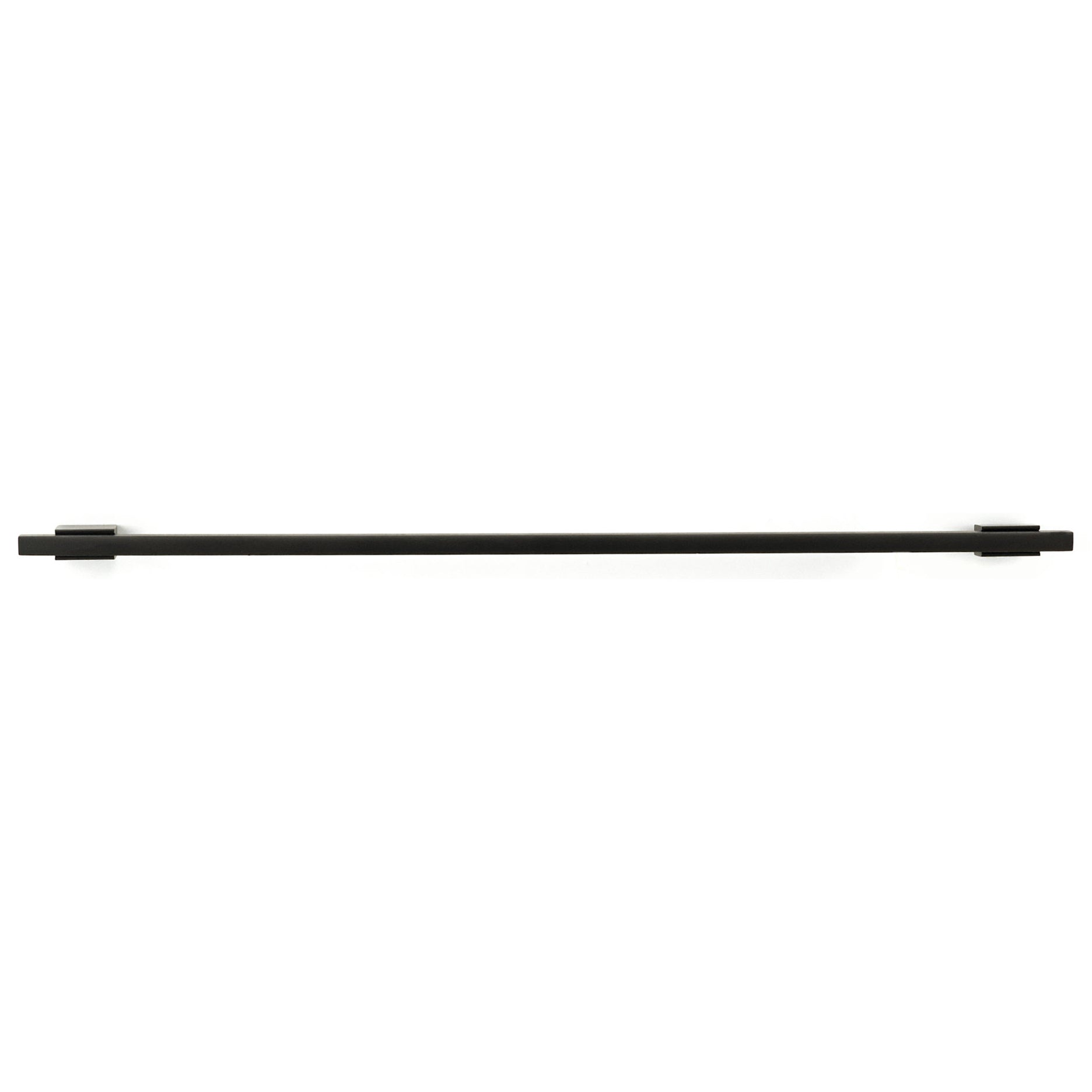 Contemporary Pull, 12-5/8" Center-to-Center, Matte Black alt 0