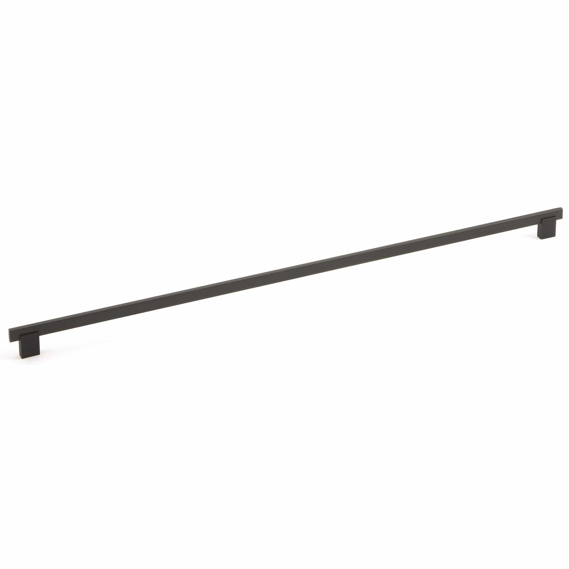 Contemporary Pull, 25-1/4" Center-to-Center, Matte Black alt 0