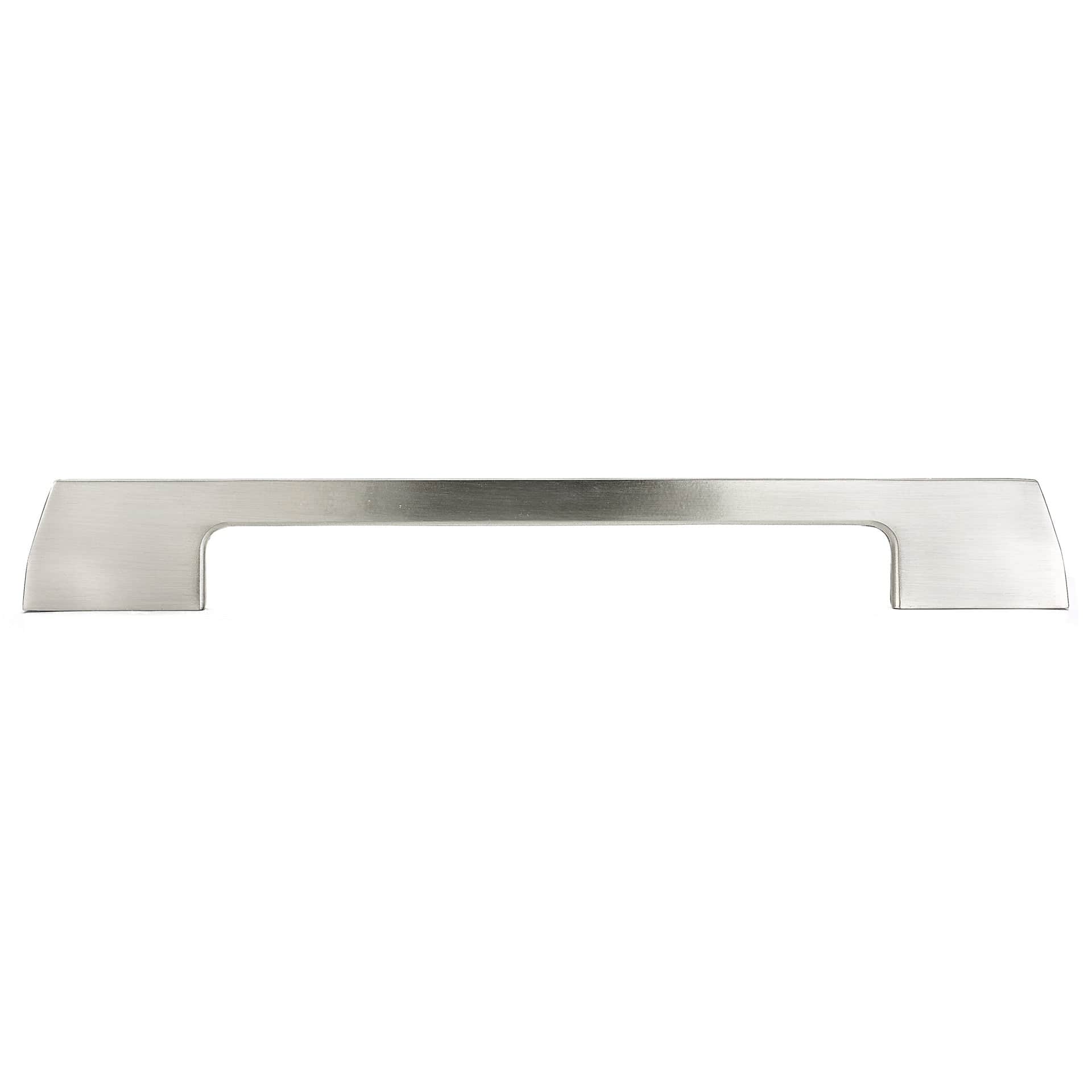 Contemporary Pull, 7-9/16" Center-to-Center, Brushed Nickel alt 0
