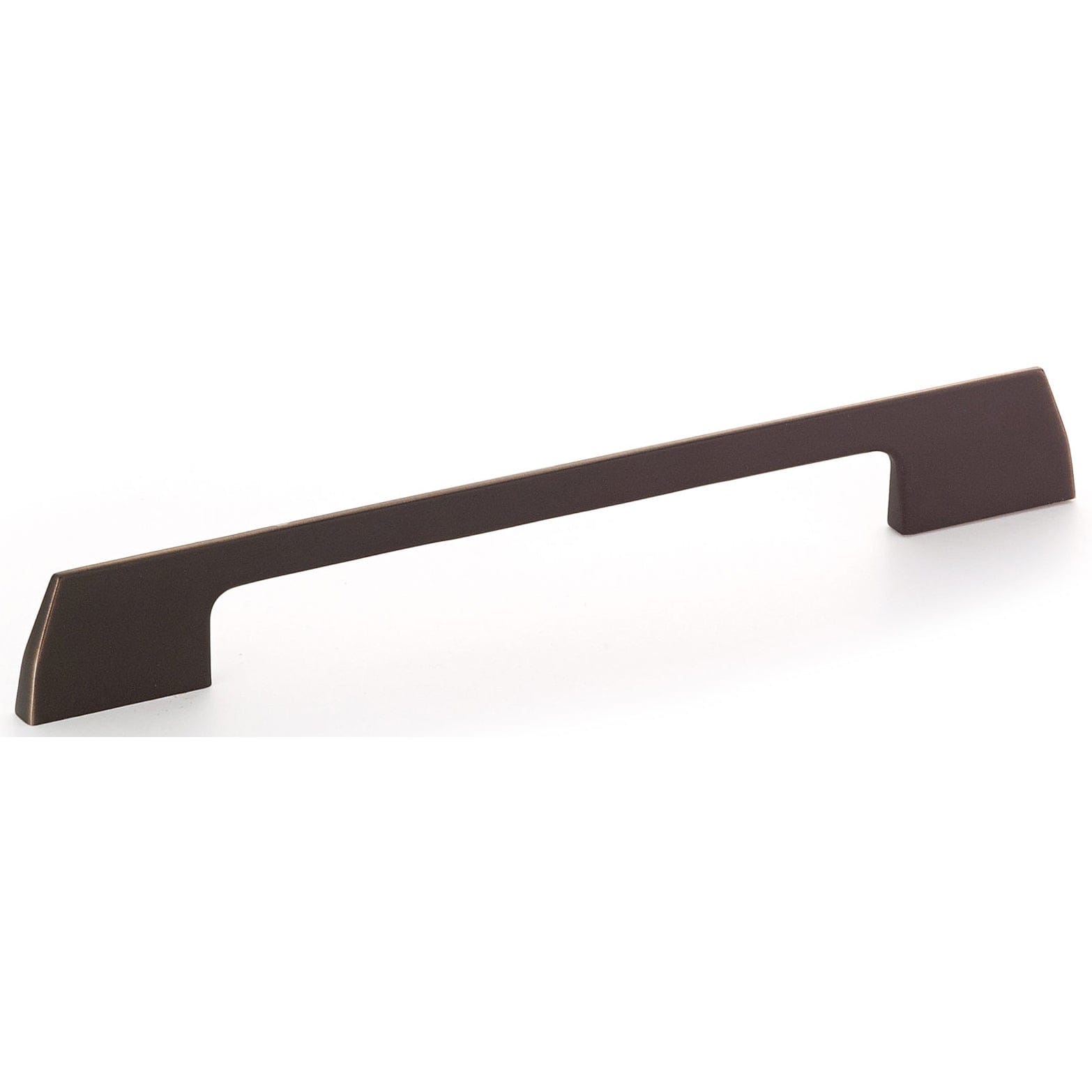 Contemporary Pull, 7-9/16" Center-to-Center, Brushed Oil-Rubbed Bronze alt 0