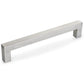 Contemporary Pull, 7-9/16" Center-to-Center, Stainless Steel alt 0