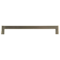 Contemporary Pull, 10-1/8" Center-to-Center, Stainless Steel alt 0
