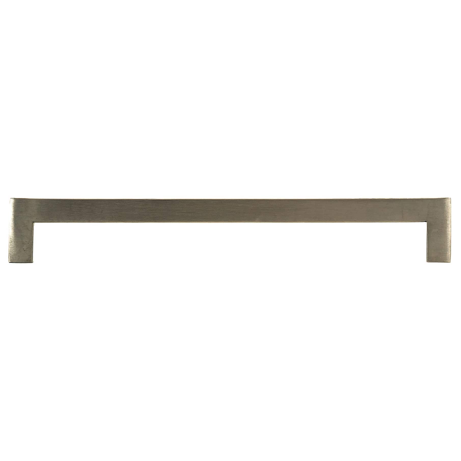 Contemporary Pull, 10-1/8" Center-to-Center, Stainless Steel alt 0