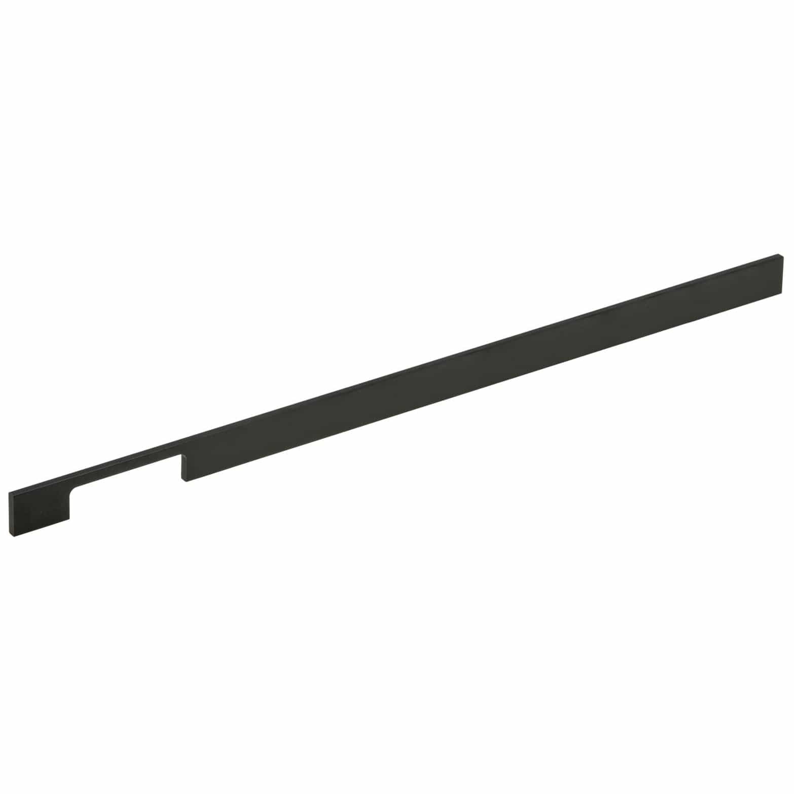 Contemporary Pull, 25-1/4" Center-to-Center, Matte Black alt 0