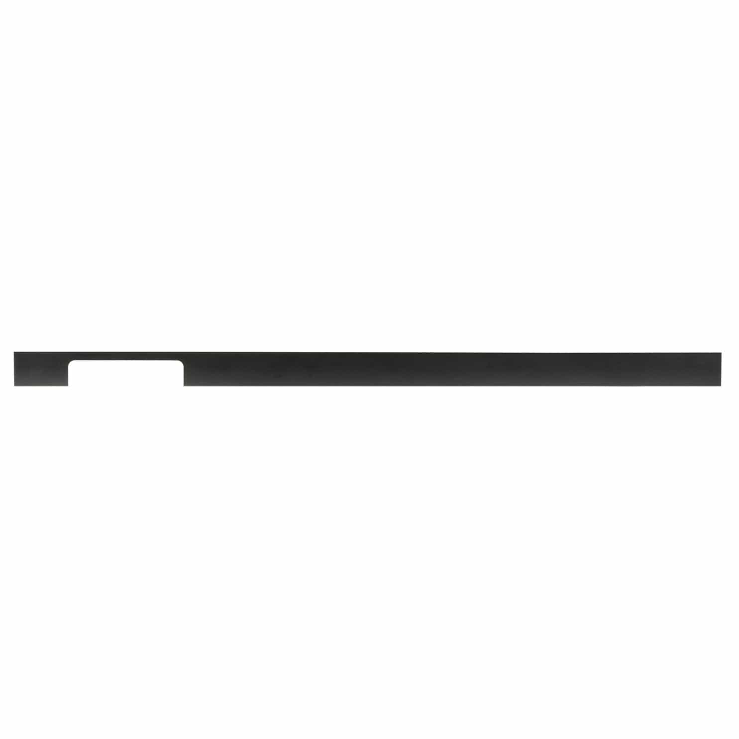 Contemporary Pull, 25-1/4" Center-to-Center, Matte Black alt 2