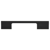 Contemporary Pull, 3-3/4" Center-to-Center, Matte Black alt 0