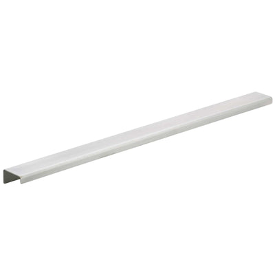 Contemporary Edge Pull, 17" Center-to-Center, Stainless Steel alt 0