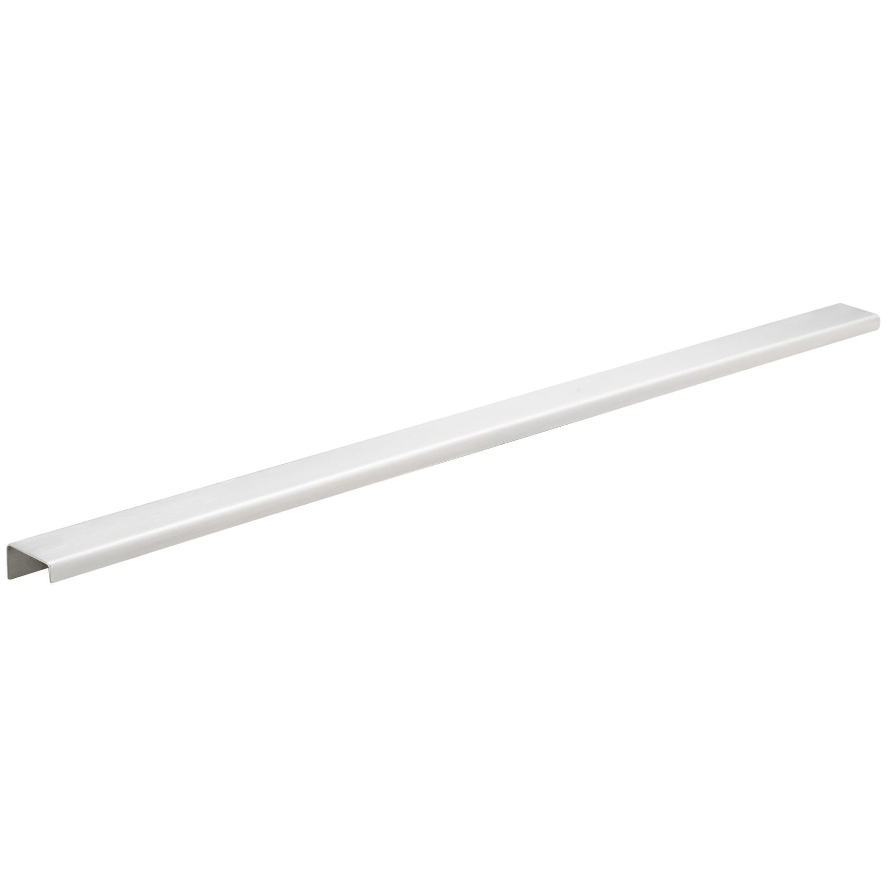 Contemporary Edge Pull, 26" Center-to-Center, Stainless Steel alt 0