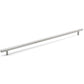 Contemporary Pull, 22-1/8" Center-to-Center, Brushed Stainless Steel alt 0