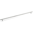 Contemporary Pull, 28-1/8" Center-to-Center, Brushed Stainless Steel alt 0