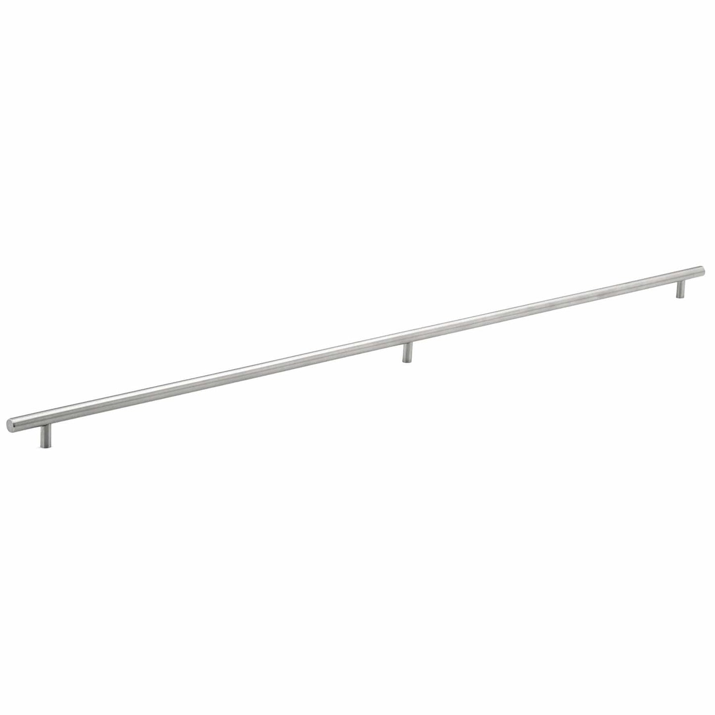 Contemporary Pull, 37-1/8" Center-to-Center, Brushed Stainless Steel alt 0