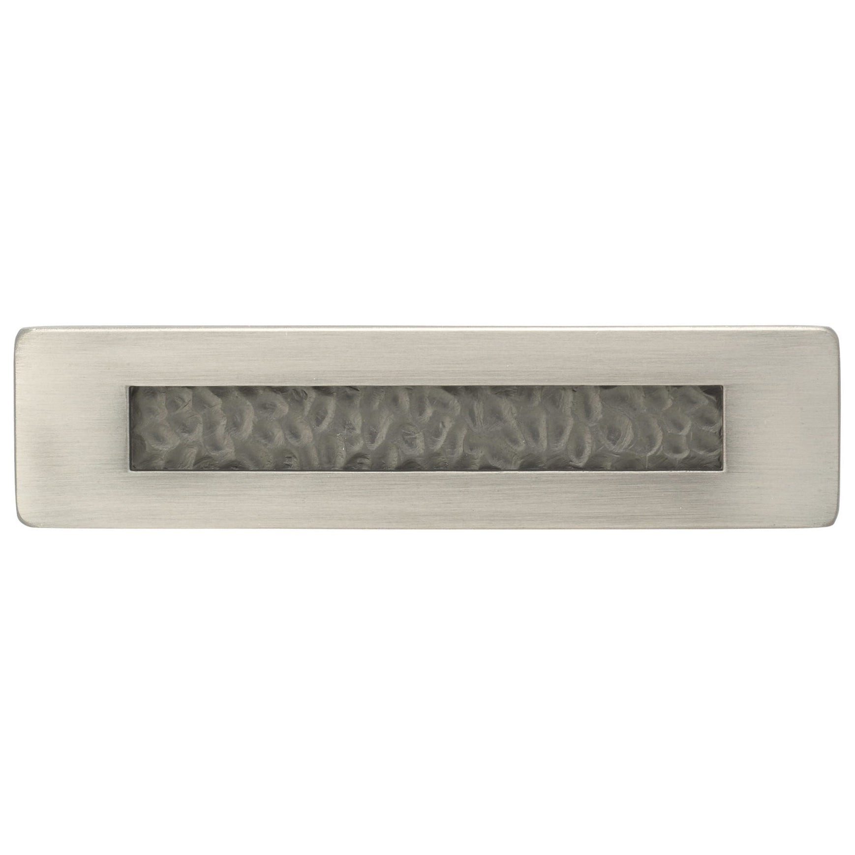 Contemporary Pull, 3-3/4" Center-to-Center, Brushed Pewter alt 1