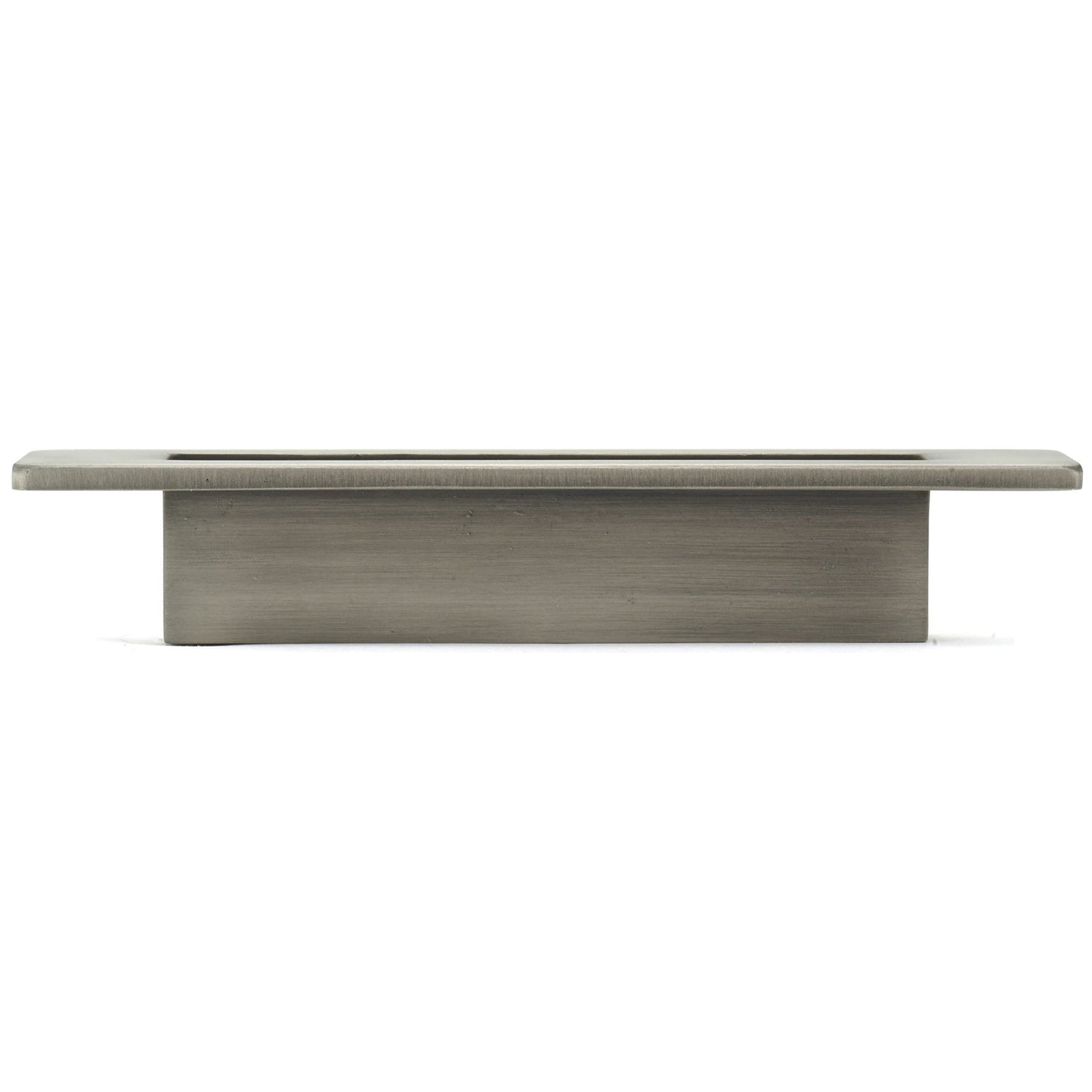 Contemporary Pull, 3-3/4" Center-to-Center, Brushed Pewter alt 2