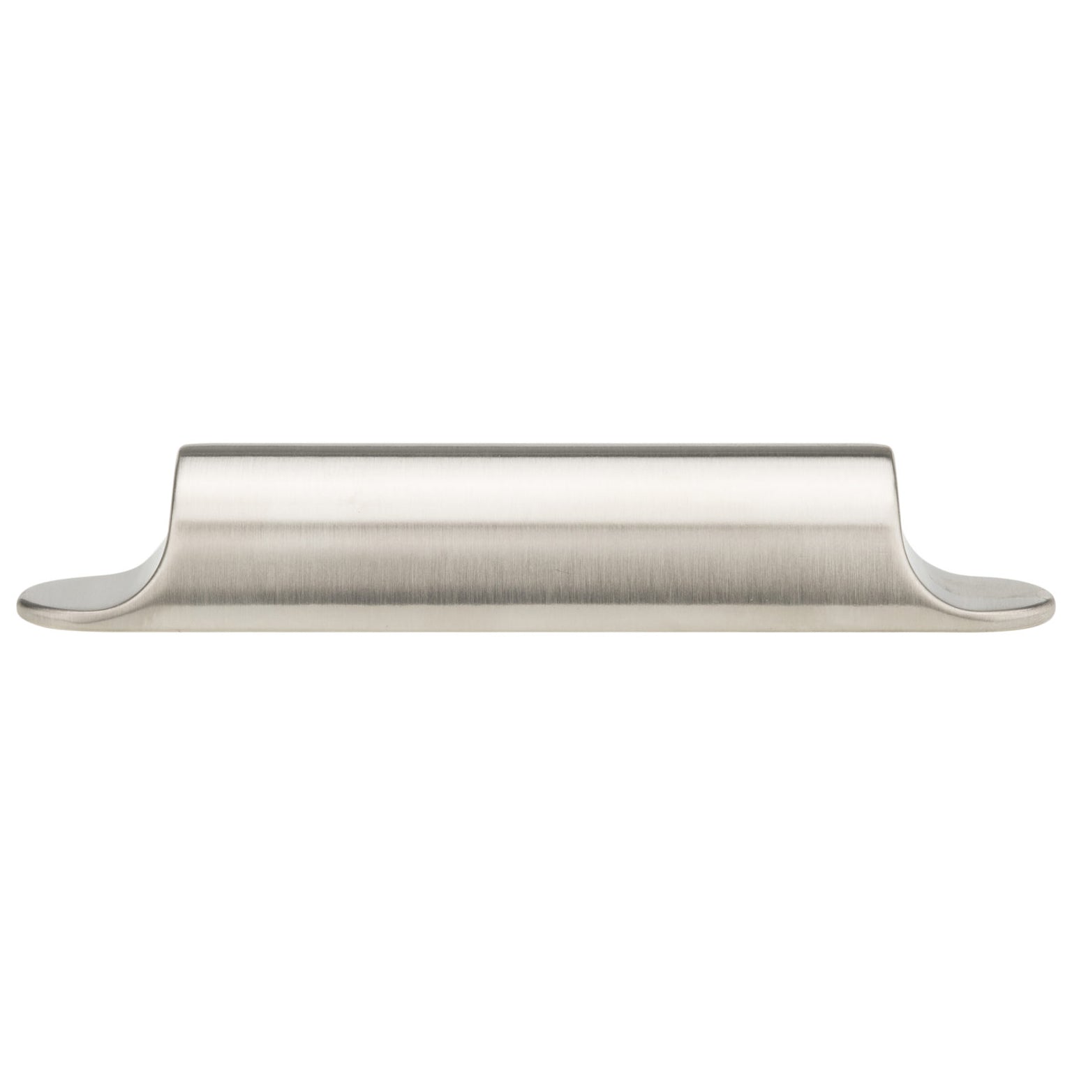 Contemporary Pull, 3-3/4" Center-to-Center, Brushed Nickel alt 2