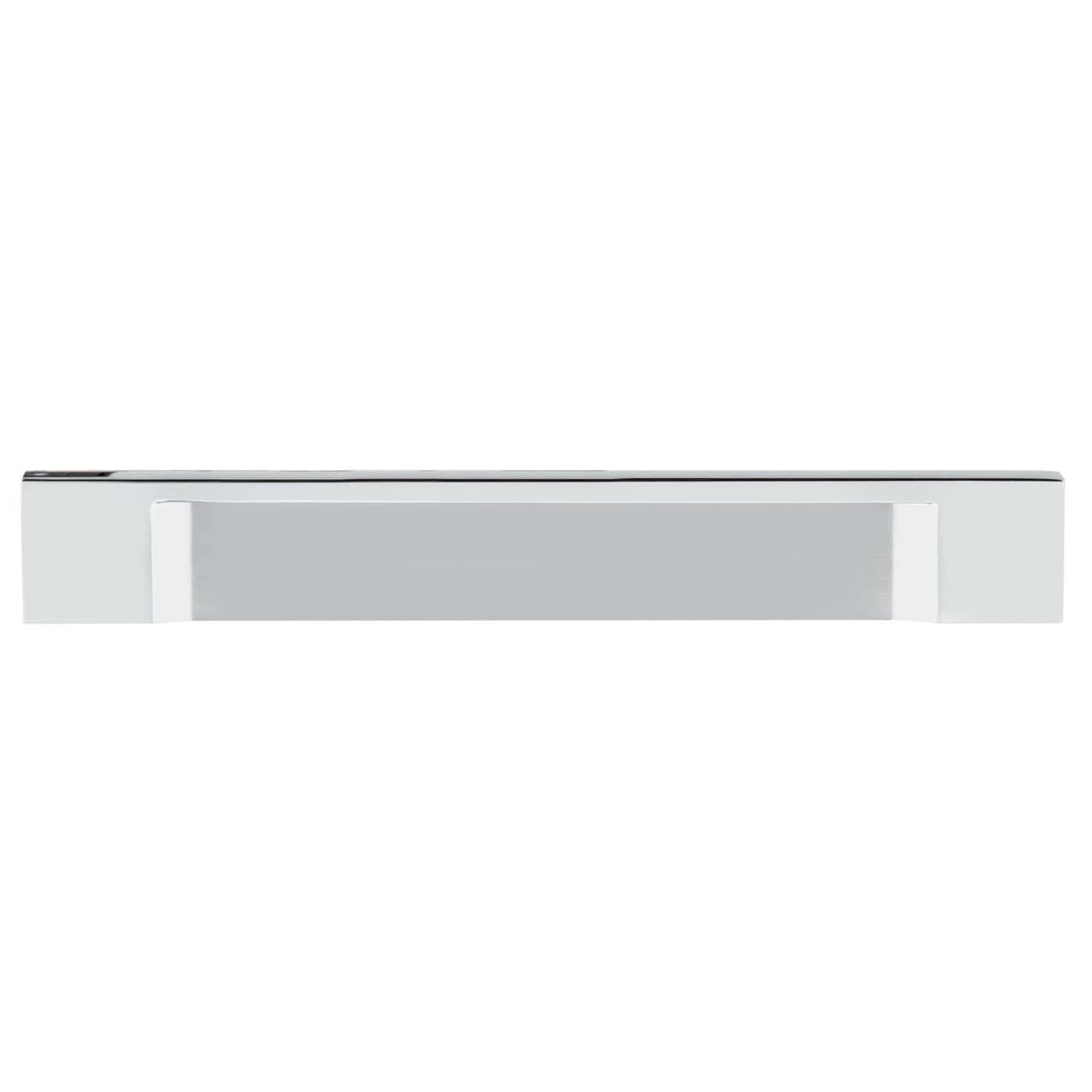 Contemporary Pull, 5-1/16" Center-to-Center, Chrome alt 0